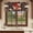 Brown, variant on Japanese Style Valances for Windows, Decorative Rod Pocket Window Valance Curtains, Modern Cranes Cherry Flower Wave Red Blue Short Curtain Drapes for Kitchen/Living Room, 2 Panels, 42" W x 18" L