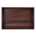 thumbnail image 4 of Wood Tray,Rectangular Wooden Serving Tray Food Tray Tea Tray Sturdy Construction, 4 of 14