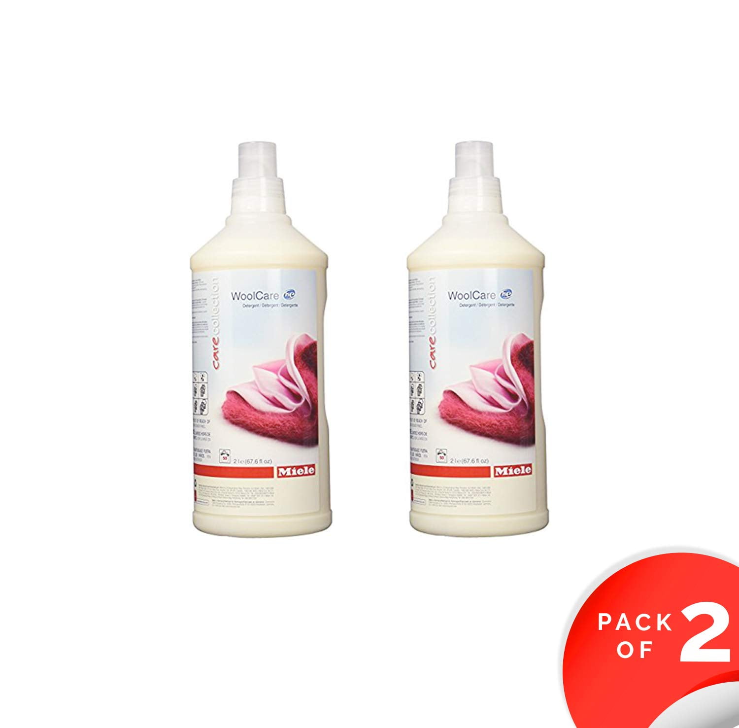 Miele WoolCare Delicates 50.72 Ounces Laundry Detergent for Wool, Delicates and Silk, 10249520