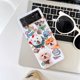 thumbnail image 1 of Funda de teléfono para Samsung Galaxy Z Flip 3, 4 y 5G, carcasa rígida de PC de alta calidad con diseño de cachorro, perro y animales QYM unisex, 1 of 2