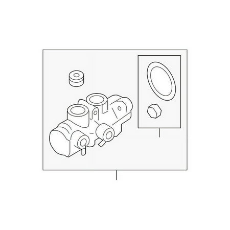 Genuine OE BMW Master Cylinder Assembly - 34-33-6-881-095