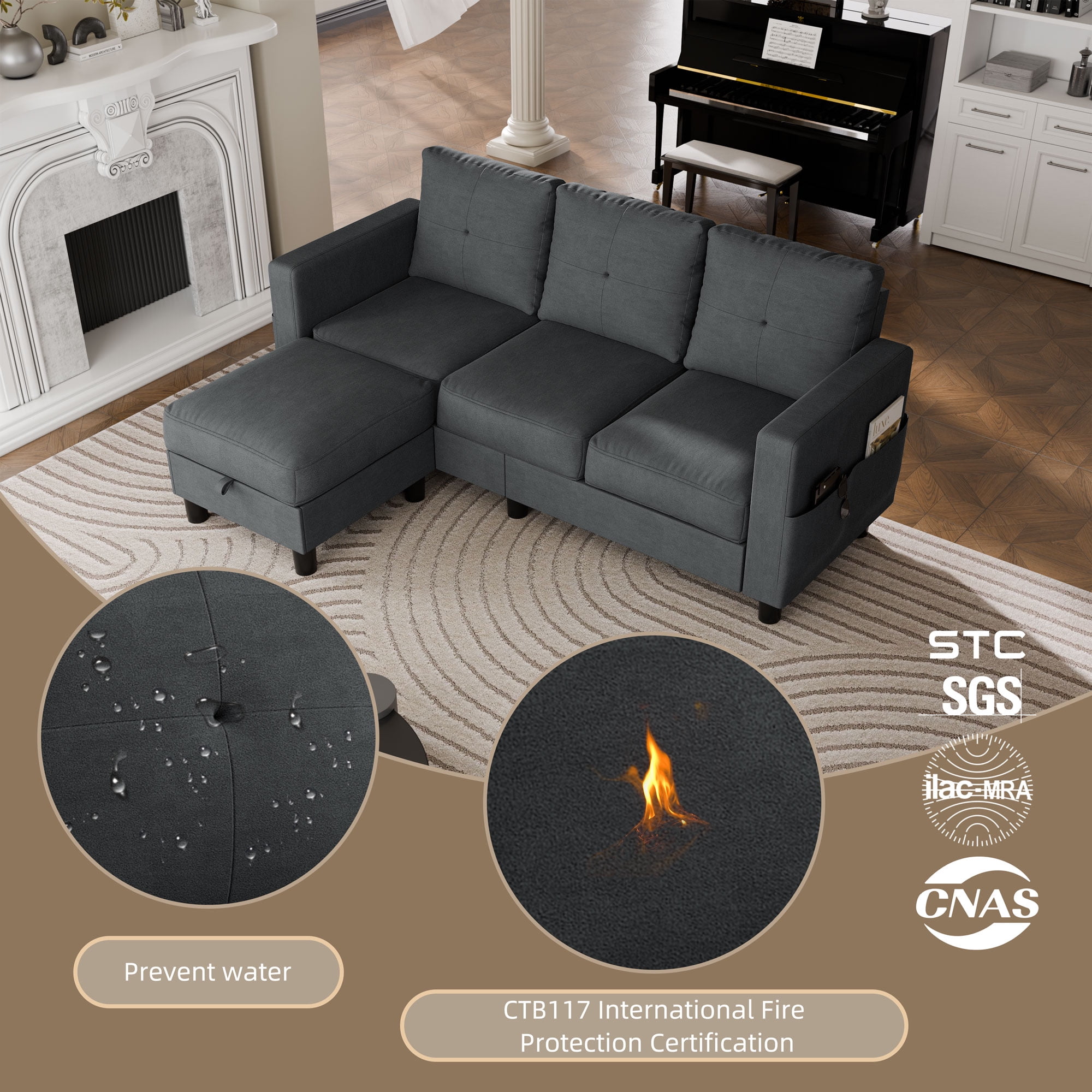 niko and.. 192CUSTOMIZE SOFA BENCH L ソファ 192CUSTOMIZE SOFA COUCH & BENCH(192 カスタマイズ ソファ