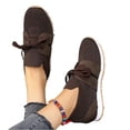 thumbnail image 3 of YOUYEDIAN Orthopedic Shoes for Women Arch Support Work Shoes Lightweight Non Slip Slip on Work Shoes Mesh Stretch Comfortable 2026 New Orthopedic Shoes (Brown), 3 of 5