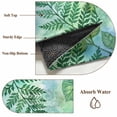 thumbnail image 6 of Tropical Leaves Area Rugs 5'x7', Washable Small Throw Rugs for Laundry Room Playroom, Summer Botanical Watercolor Leaf Indoor Outdoor Rug Non-Slip Low Pile Carpet Runner Reversible Floor Mats, 6 of 8