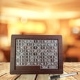 thumbnail image 4 of Fiudx Hucha de Madera, Divertido Rastreador de Objetivos de Ahorro, Estuche Portátil de Fácil Montaje, Práctica Herramienta de Gestión Del Dinero, Ideal para La Oficina En Casa, Regalo para Adultos,, 4 of 6
