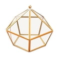 thumbnail image 1 of Caja Circular De Flores De Vidrio Transparente Geométrica Para Círculos De Collar, Almacenamiento De Joyas De Boda, Decoración Del Hogar, 1 of 7