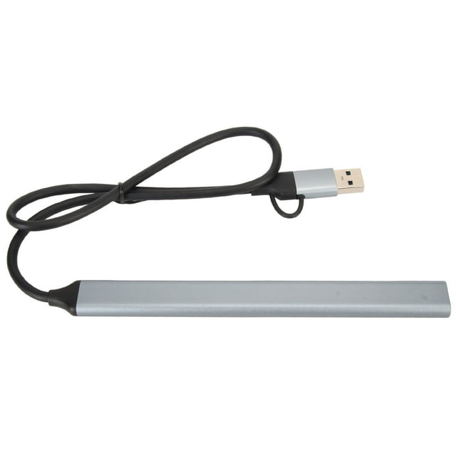 Divisor USB 3.0, Estación De Acoplamiento Para Computadora Instalación Sin Unidad De Bajo Consumo Disipación De Calor Rápida Plug And Play Para Equipos Electrónicos