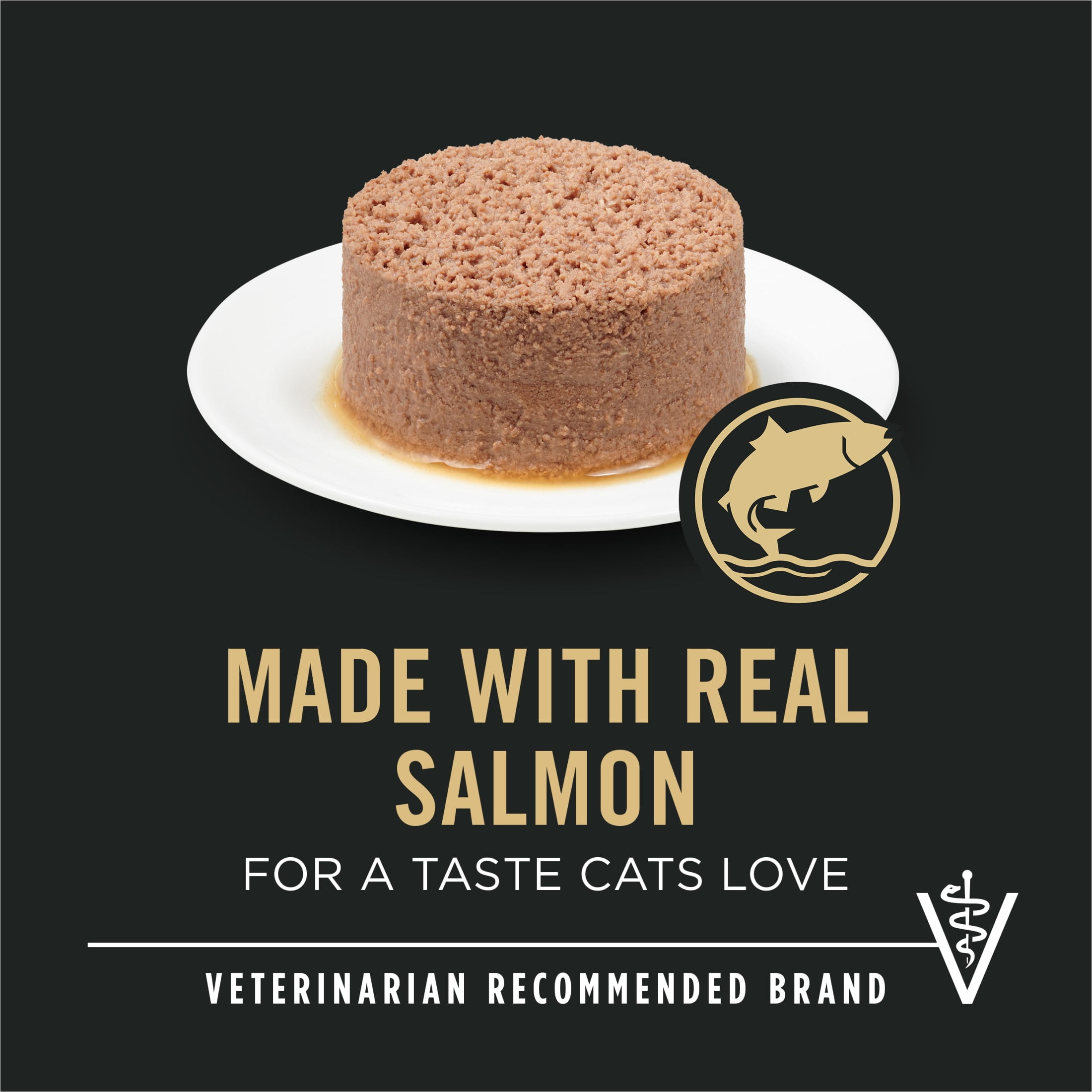 Purina Pro Plan Urinary Tract Health, Salmon, Wet Cat Food, 3 oz Cans, 24 Pack