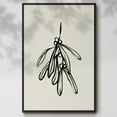 thumbnail image 2 of Mistletoe Sketch II - Framed Gallery Wrapped Holiday Canvas - 27 x 41 - Black Frame, 2 of 8