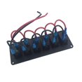 thumbnail image 3 of Panel De Interruptor Basculante De Doble Luz Led Para Barco Marino, Rv, 12V, 24V, Universal, Para Coche, Barco, Panel De Interruptor, Enchufe Para Encendedor seitruly VI008603-01, 3 of 7