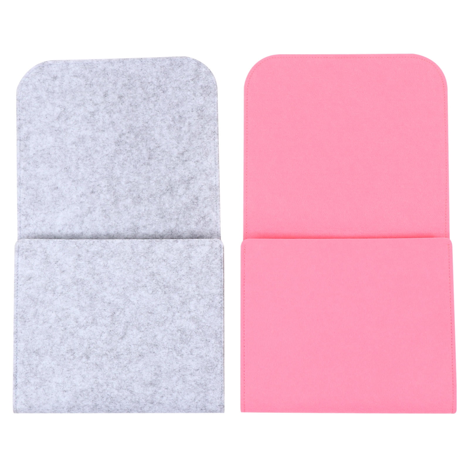Milisten 2Pcs Sofa Organizer Bags Assorted Felt Storage Pockets for Bedside Couch Hanging Use
