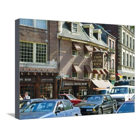 Union Oyster House, 1826, Union Street, Boston, Massachusetts, USA Stretched Canvas Print Wall Art By Fraser