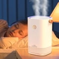 thumbnail image 2 of dormitorio de humidificadores Humidificadores USB de capacidad para dormitorio, vaporizador de aire para bebés, silencioso, luz Fanmusic dormitorio de humidificadores, 2 of 7