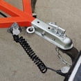 thumbnail image 3 of Trailer Coupler 2 X 2 Inch Hitch Ball Coupling Straight Tongue 3500 Lbs RV Parts Accessories, 3 of 8