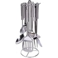 thumbnail image 1 of Kitchen Utensil Set, 7 Piece Kitchen Utensil Set, Stainless Steel Kitchen Utensil Set, Dishwasher Safe, Easy To Clean, For Cooking All Kinds Of Foods, 1 of 5