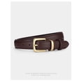 thumbnail image 5 of Spring new women's belt women's first layer cowhide decoration simple and versatile with jeans thin belt women's leather, 5 of 6