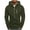 Army Green, variant on fartey Men's Athletic Gym Fleece Lined Hoodie Coat Full Zip Up Long Sleeve Hooded Outwear WIth Zipper Pockets Baggy Fit Drop Shoulder Outerwear Coats