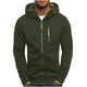 thumbnail image 1 of Sudadera para hombre Otoño Sudaderas Casual Sólido Deportes Fitness Suéter Cardigan Con capucha Manga larga Cremallera Suéter Chaqueta Odeerbi ODB-5, 1 of 8
