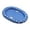 Blue, variant on Anti-Tear Dog Pool Float - Inflatable Dog Raft with Mesh Bed & Leash Hook, Summer Water Lounger for Cats & Dogs