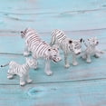 thumbnail image 2 of de 4 de animales, modelo de tigre de animal , de juguetes de animales de granja de aprendizaje para niños y niños, 2 of 8