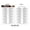A, variant on Eyebrow Tattoo Stickers Waterproof Temporary Eyebrow Patches Natural Looking Semi Permanent Eyebrow Makeup for Sparse Brows Easy Application