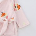 thumbnail image 6 of TOWED22 Boys Girls Robe Kids Flannel Hooded Bathrobe Sleepwear Pajamas Toddler Soft Plush Robes Baby Gifts(Pink,2-3 Y), 6 of 6