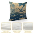 thumbnail image 4 of Fenyluxe Airplane Aircraft Plane Pattern Pillow Covers Square Throw Pillowcase for Couch Sofa Home Bedroom Decor White, 4 of 5