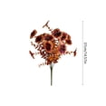 thumbnail image 2 of Fall Outdoor Home Decor Artificial Flowers Pansies and Violets for Living Rooms and Seasonal Arrangements, 2 of 5