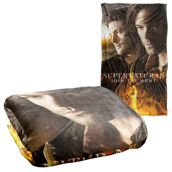Supernatural Up Close And Personal Silky Touch Super Soft Throw Blanket 36" x 58"