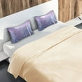 thumbnail image 5 of Yayeee Pillowcase Standard Size Set of 2 Satin Wrinkle Resistant Pillow Case, Purple Forest, 5 of 7