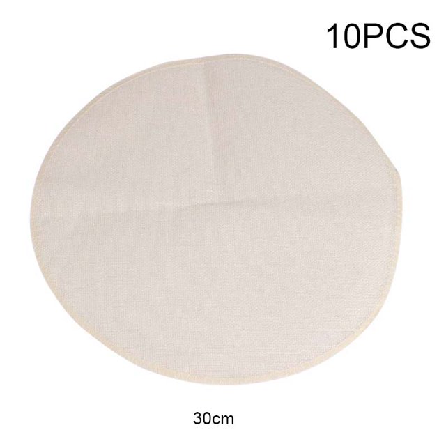 CAROOTU 10pcs Cotton Steamer Cloth Non-stick Bleached Steaming Pot Cloth for Rice Steamed Stuffed Bun