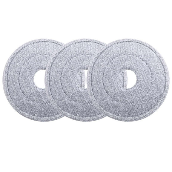 Mop Head Microfiber Cotton Mop Replacement Round Flat Made of High Quality Microfiber for Floor Cleaning