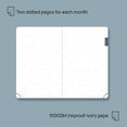 thumbnail image 6 of POPRUN Monthly Planner 2026-2027 (Jan.2026 - Dec.2027), Pocket Size-4" x 6.25" Hard Cover, 2 Year Pocket Calendar for Purse, Inner Pocket, 100 GSM Thick Paper - Soft Pink, 6 of 6