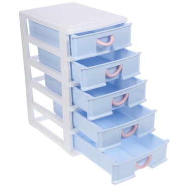 Office Storage Cabinet Drawers Plastic Desk Organizer Multi-function Box Desktop