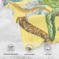 thumbnail image 4 of Dreamtimes Flowers Snakes Patterned Hand Towels 2 PCS, Cotton Bath Towel for Drying Face Hands Body Decorative Water Absorbent Lightweight Towels for Bathroom Ktichen Travel Gym,16"x28", 4 of 7