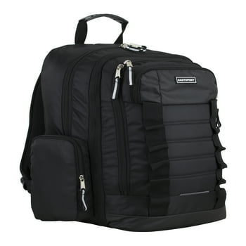 Eastsport Unisex Expandable Team Backpack, Black