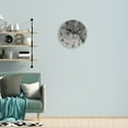 thumbnail image 4 of Ink Wash Pastel Kitchen Wall Clock, Silent Non Ticking 10 Inch Wall Clocks Battery Operated, Modern Coastal Style Clock Decor for Living Room, Home, Bedroom, Bathroom, 4 of 6