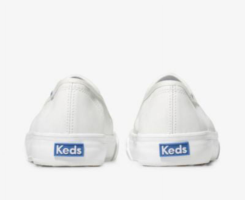 Keds Womens Slip On Casual Shoe, Medium Closed Toe White