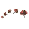 thumbnail image 5 of Kokiya Pack of 10 Model Train Trees with Flowers, 1:75-1:500 Multi Scale, Scenery HO OO, 5 of 8