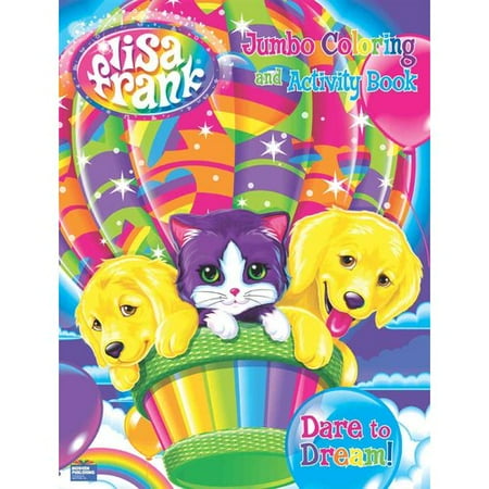 Lisa Frank Jumbo Coloring and Activity Book - Walmart.com