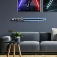 thumbnail image 3 of Samurai Sword Holder Wall Mount, Horizontal Display Stand With Screws, Acrylic Sword Rack For Flat Blade, Multiple Usages, 3 of 8
