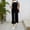 Black, variant on Women's Jumpsuit With Design Workwear With Multiple Pockets And Drawstrings Casual Trousers Utility Jumpsuit Women Women Clothes Jumpsuits Women Body Suit Striped Jumpsuit Sequin Pantsuit Jumpsuits