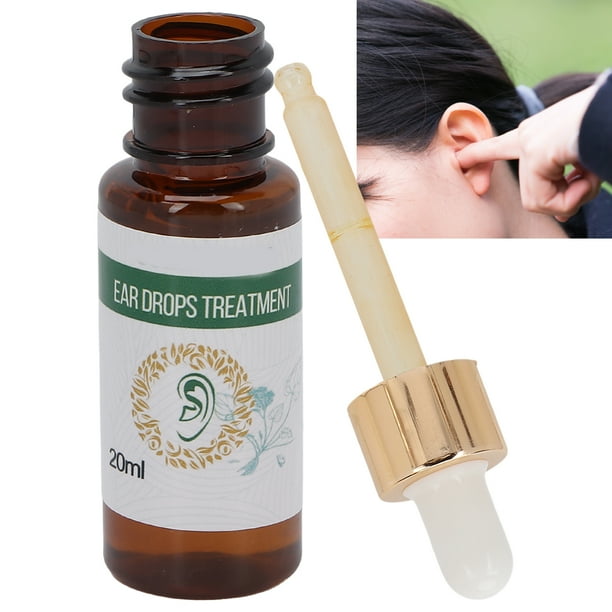 Gotas para los oídos para tinnitus tratamiento de 20 ml para aliviar el zumbido en los oídos para aliviar las gotas para los oídos que ablandan el cerumen para aliviar las ANGGREK Otros