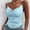 Sky Blue, variant on Daqian Plus Size Sleeveless Tops Fashion Sexy Casual Women Sleeveless Camis V-Neck Ladies Tops Slim Vest Sleeveless Tops for Women Plus Size Sky Blue 10(XL)