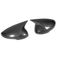 thumbnail image 5 of Embellecedor de cubierta de espejo retrovisor, 2 piezas de estilo de fibra de carbono, cubierta de espejo retrovisor, protector de espejo de puerta lateral de repuesto para Civ 11th 2022, 5 of 5