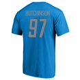 thumbnail image 3 of Men's Fanatics Aidan Hutchinson Blue Detroit Lions Big & Tall Player Name & Number T-Shirt, 3 of 3