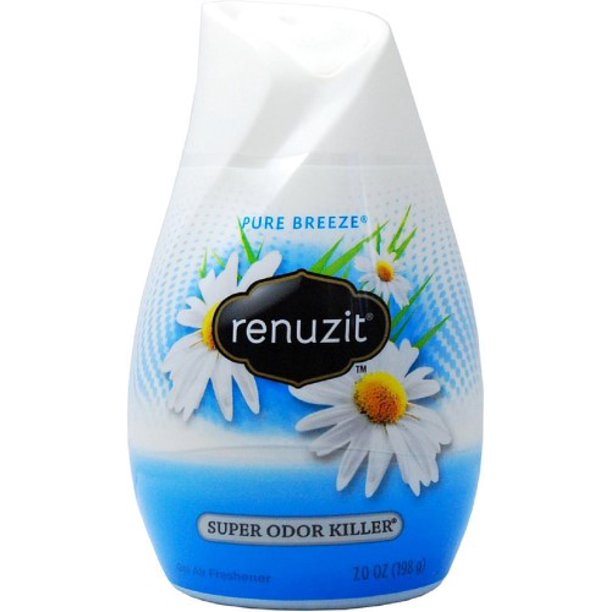 Renuzit Air Freshener, White Cone Pure Breeze