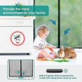 thumbnail image 4 of Magnetic Screen Door - 26 Strong Magnets - Full Frame Magic Adhesive Mesh Curtain, 4 of 5