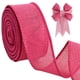 thumbnail image 1 of Cinta TONIFUL de Arpillera con Alambre 3.8 cm x 9.1 m Rosa Fucsia, 1 of 7