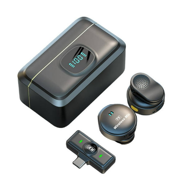 Eclytyku Wireless Dual Mic System – Intelligent Noise Cancellation, Real-Time Monitoring & Extended Battery Life